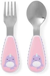 Skip Hop Skip-Hop Set Tacamuri, Balena Set pentru masa bebelusi
