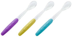 Nuk Easy Learning Set 2 lingurite moi, 4 luni+ Set pentru masa bebelusi
