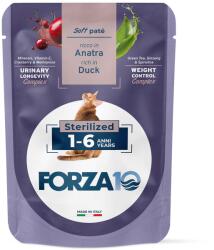 FORZA10 24x80g BOTANICAT FORZA10 Soft Paste Sterilized kacsa nedves macskatáp