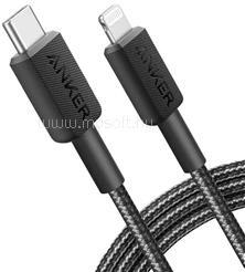 Anker 322 USB-C - Lightning töltőkábel 1.8m fekete (A81B6G11) (A81B6G11)