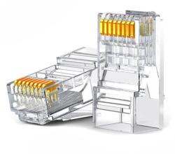 UGREEN Mufa NW120, UTP, Cat6, Clear, 50 bucati (50962)