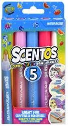WeCool Scentos Illatos akril filctoll pasztell színben 5db (20457B)