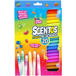 WeCool Scentos Illatos, finom vonalú filctoll, 20 db (20435)