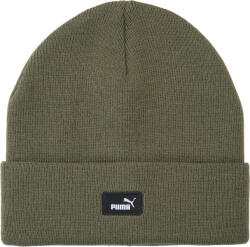 PUMA ESSENTIALS MID CROWN BEANIE Khaki, бяло UNI (02640009)
