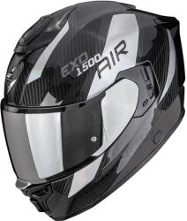 Scorpion Cască integrală de motocicletă Scorpion EXO-1500 Carbon Air Platted, neagră-argintie (SCRP115-483-58)