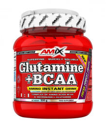 Amix Glutamine + BCAA por (530 g, Erdei Gyümölcs)
