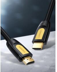 UGREEN Cablu video HD101 HDMI (T) la HDMI (T) 3m galben + negru (A6957303811304)