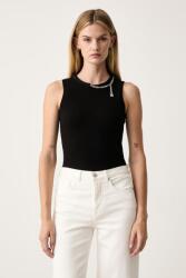 HUGO top pentru femei cu bumbac Delolly 9BY2-BDDZKO_99X (50571231)