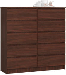 AKORD AKORD CLP K120 Wenge Komód 10 Fiókos (AKO-OP0LK-1VEN008)