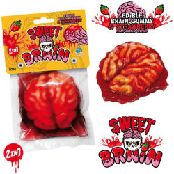  Sweet Brain agy gumicukor eper ízű szirupban - 120 g