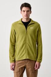 Jack Wolfskin cipzáras melegítőfelső férfi Taunus 100 - zöld S