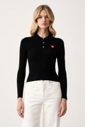HUGO BOSS pulover pentru femei cu vâscoză Sareplinny 9BY2-SWDZYM_99X (50562682)