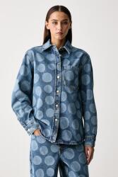 Marimekko női farmer ing - kék 40 - answear - 114 990 Ft