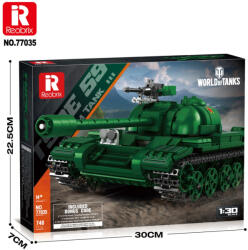  Reobrix 77035 Type 59 kínai népköztársaság közepes harckocsi epitokeszlet 748 db-os (77035)
