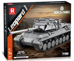  Reobrix 77038 Leopárd nyugat német hidegháborús harckocsi építőkészlet 1273 db-os (77038)