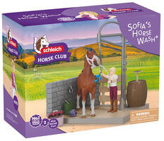 Schleich Spălătoria de cai a Sofiei (SLH42792) Figurina