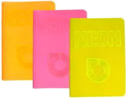 Statovac-komerc Caiet A5, 42 file, hartie 80 g/mp, coperta plastic NEON, Statovac (O100-971D)