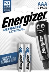Energizer Ultimate lítium AAA 2 db-os elemcsomag