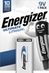 Energizer Ultimate lítium 9 V-os elem