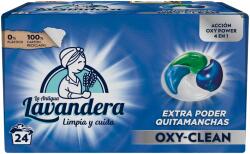 La Antigua Lavandera Oxy Clean mosókapszulák, 24x18 g