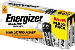 Energizer alkáli elem, családi csomag, AA, 16 db-os csomag