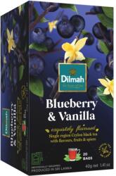 Dilmah fekete tea áfonya/vanília 40 g