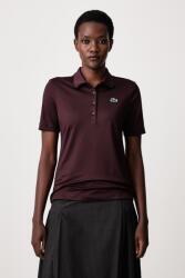 Lacoste póló női - burgundia 38
