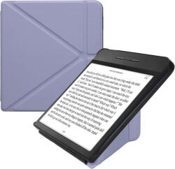 TYPEC Husă Pliabilă cu Stand și Închidere Magnetică Compatibilă cu Kobo Libra H2O, Piele Ecologică PU, Protecție Completă Față-Verso, Culoare Lavandă