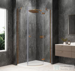 SAPHO GLOBE COPPER MATT íves zuhanykabin 1000x900 mm, jobbos, matt üveg (GB2190RPG) (GB2190RPG)