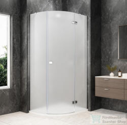 SAPHO GLOBE CHROME íves zuhanykabin 1000x800 mm, jobbos, matt üveg (GB2180MRC) (GB2180MRC)