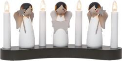 EGLO Decoratiune Sfesnic din lemn alb, plastic maro 15cm 411002 Eglo (EG 411002)