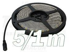 TRACON LED szalag kültéri SMD5050 (5m) öntapadó 7.2W/m 30db/m RGB 12V DC IP65 TRACON - LED-SZ-72-RGB (LED-SZ-72-RGB)