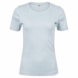 Tee Jays Tricou de damă cu mânecă scurtă Interlock - Albastru de gheață | M (TJ580N-1000356909)