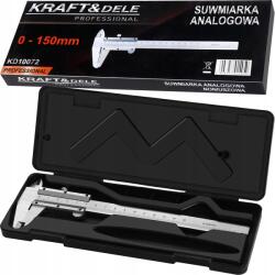 Kraft&Dele Tolómérő Analóg Nóniusz 0-150mm Kraft&dele KD10072 Pontosság 0.1mm (KD10072)