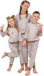 Italian Fashion pijama copii FILKA mânecă lungă, pantaloni lungi, imprimeu: 134/140 (AAF-DPZ-FILK-DDDR 134/140)
