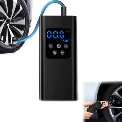  Autós Kompresszor 3AZ1BEN. Elektromos Pumpa, Powerbank 4000mAh, Kompresszor (FDNKTfgh6F)