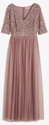 Bonprix B. p. c Tüll Maxi Ruha Flitterekkel 36-OS