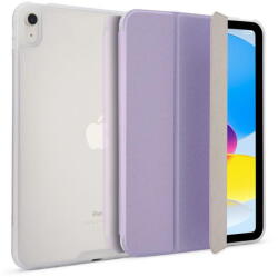 Pipetto Husă tabletă Pipetto Origami No7 Tri-Folio / 2022, metallic pentru iPad A16 / iPad 2022, stand pliabil - Mov / Mov metalizat (P074-128-V) - pcone