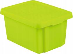 Keter Essentials tárolódoboz 16l fedéllel zöld (3253920755025)