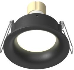 Maytoni modern süllyesztett mennyezeti lámpa slim fekete mydl088-gu10-rd-b (DL088-GU10-RD-B)