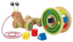 Hape Húzható csiga geometriai formaberakóval (HAPE_E0349)