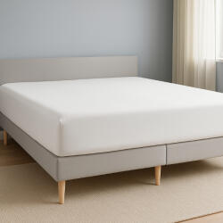 Takoy Cearceaf bumbac jersey cu elastic 180X200 albj - Categoria a II-a