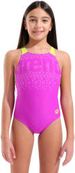 arena painterly v back junior fuchsia 128cm