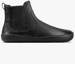 Vivobarefoot Sensus Chelsea Womens Obsidian Bőr Bokacipő