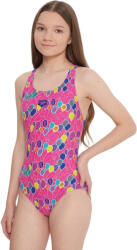 arena party swimsuit pro back pink/multi 128cm