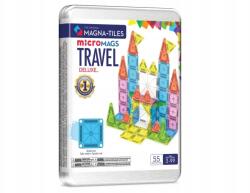 Magna-Tiles Mágneses Építőkészlet Utazókészlet Deluxe 55 Darabos (850025176590)