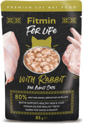 Fitmin For Life Nyulas tasakos macskaeledel 85 g
