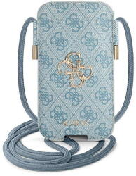 Guess Geantă Guess 6.7 inch 4G Big Metal Logo pentru Telefon - Albastru