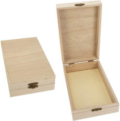 Hosszúkás fadoboz 20x12cm - kosarbolt