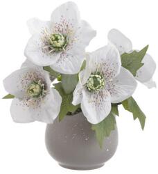  Floare artificiala+ghiveci pentru decoratiuni florale (3091)